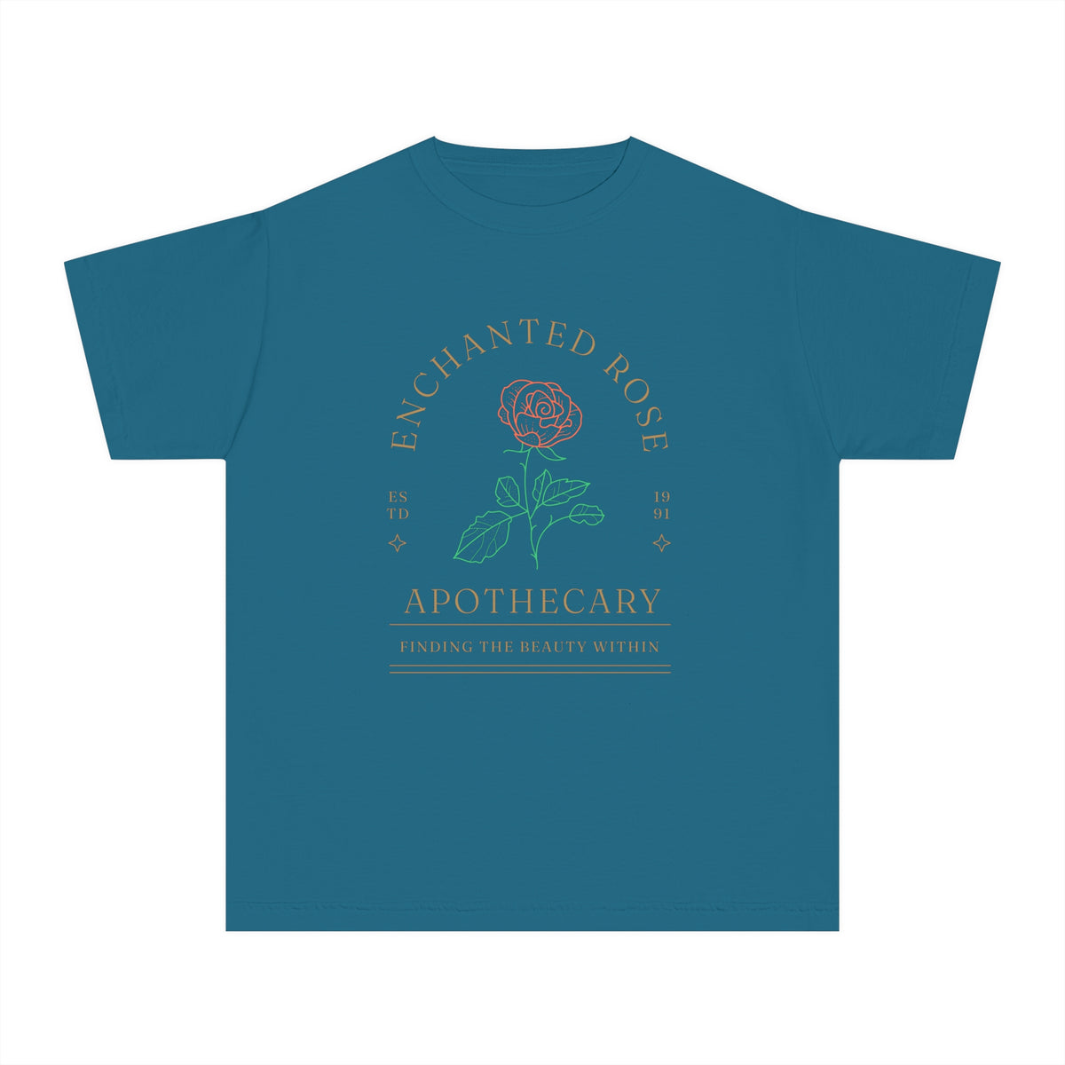 Enchanted Rose Apothecary Comfort Colors Youth Midweight Tee