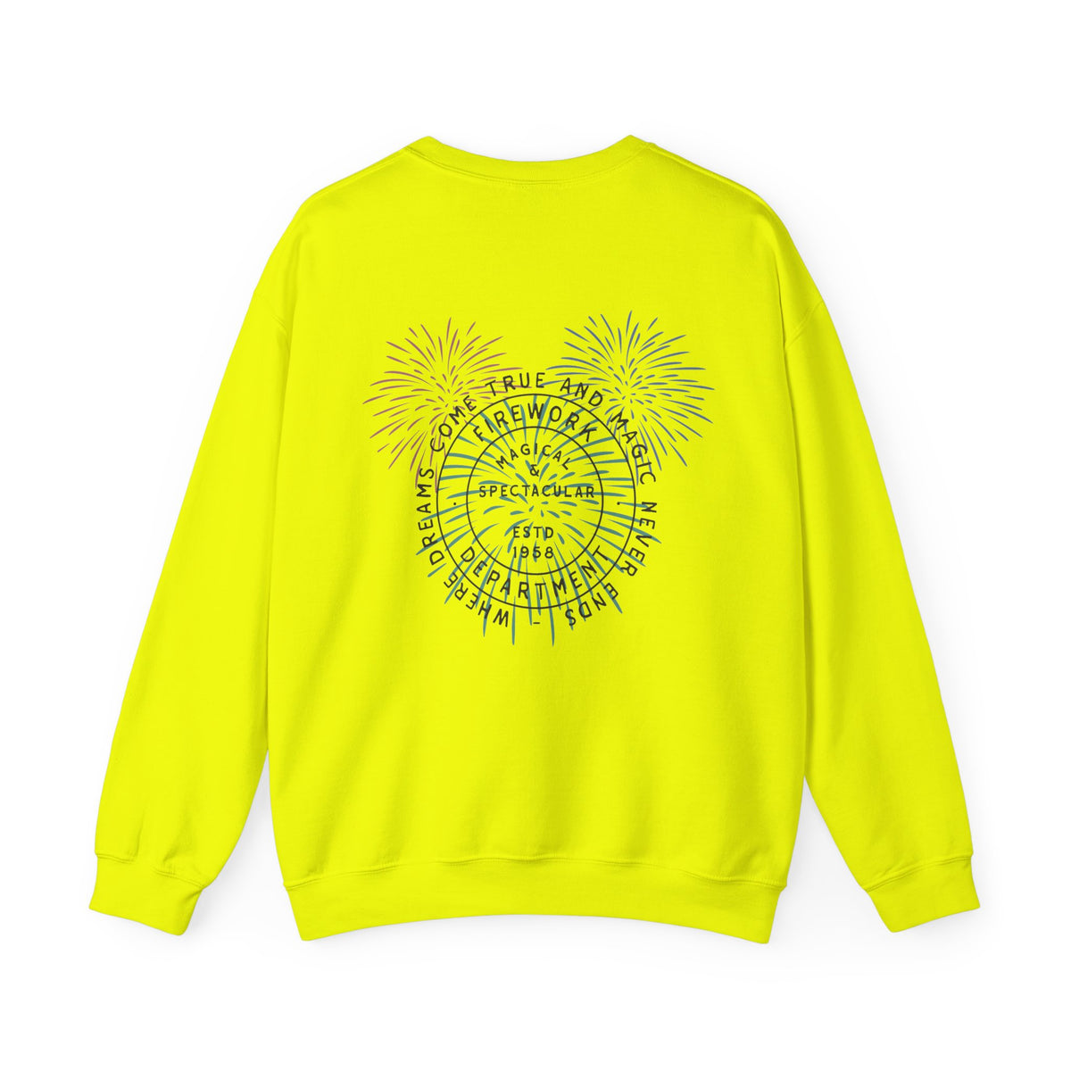 Firework Department Gildan Unisex Heavy Blend™ Crewneck Sweatshirt