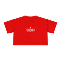 Florida It's One Hell of a Drug Women's Crop Tee