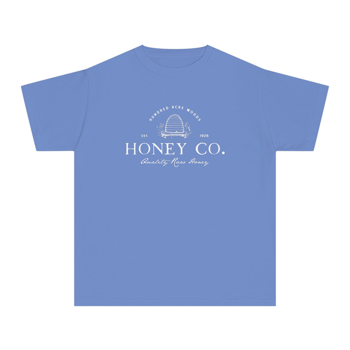 Hundred Acre Woods Honey Co. Comfort Colors Youth Midweight Tee