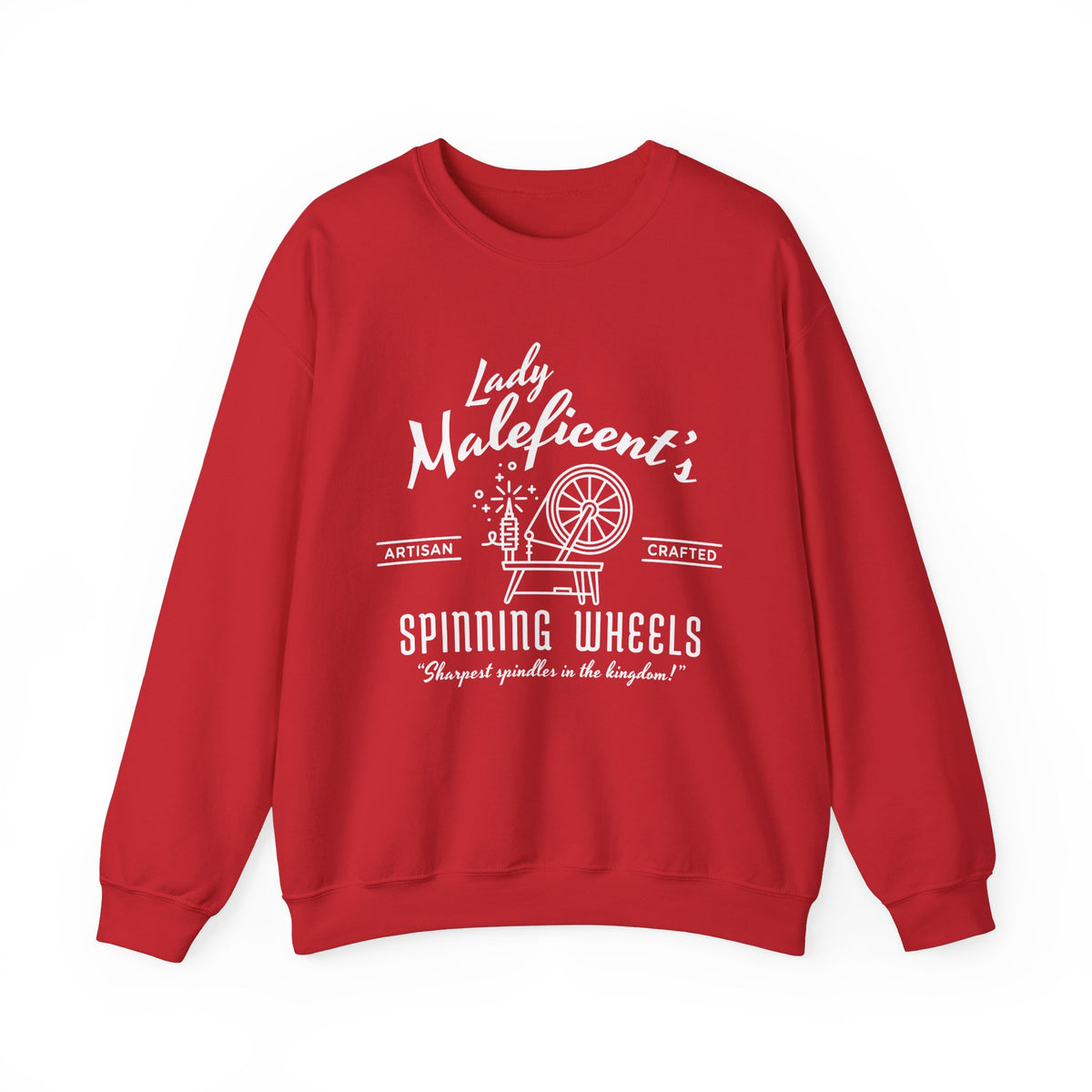 Maleficent's Spinning Wheels Unisex Heavy Blend™ Crewneck Sweatshirt