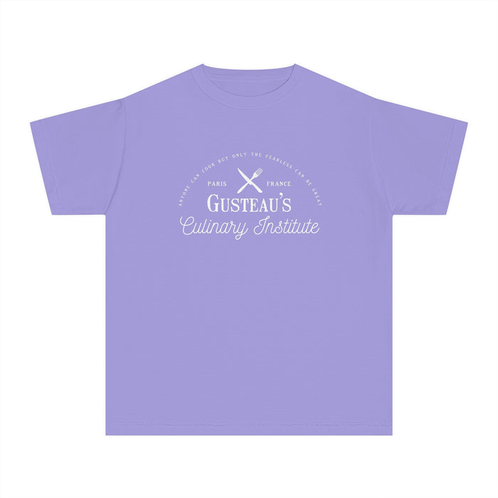 Gusteau’s Culinary Institute Comfort Colors Youth Midweight Tee