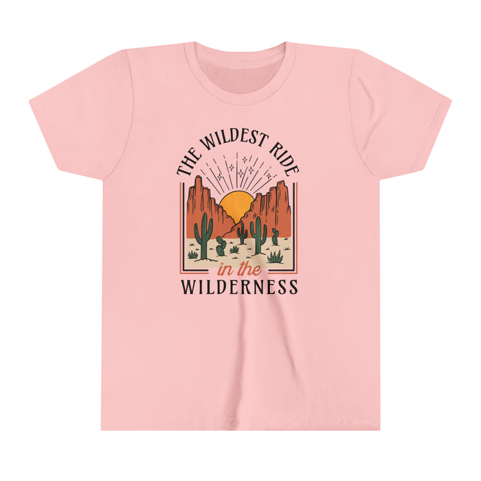 The Wildest Ride In The Wilderness Bella Canvas Youth Short Sleeve Tee