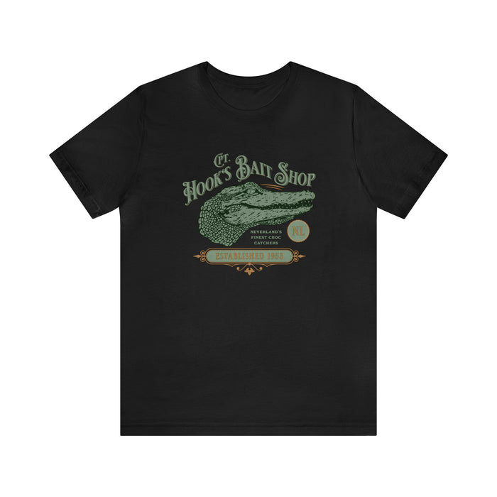 Captain Hook’s Bait Shop Bella Canvas Unisex Jersey Short Sleeve Tee