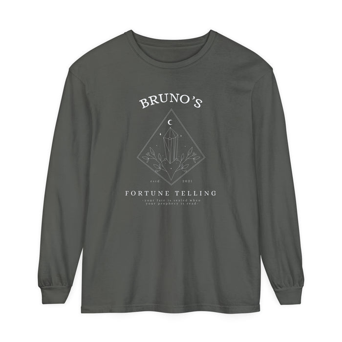 Bruno's Fortune Telling Comfort Colors Unisex Garment-dyed Long Sleeve T-Shirt