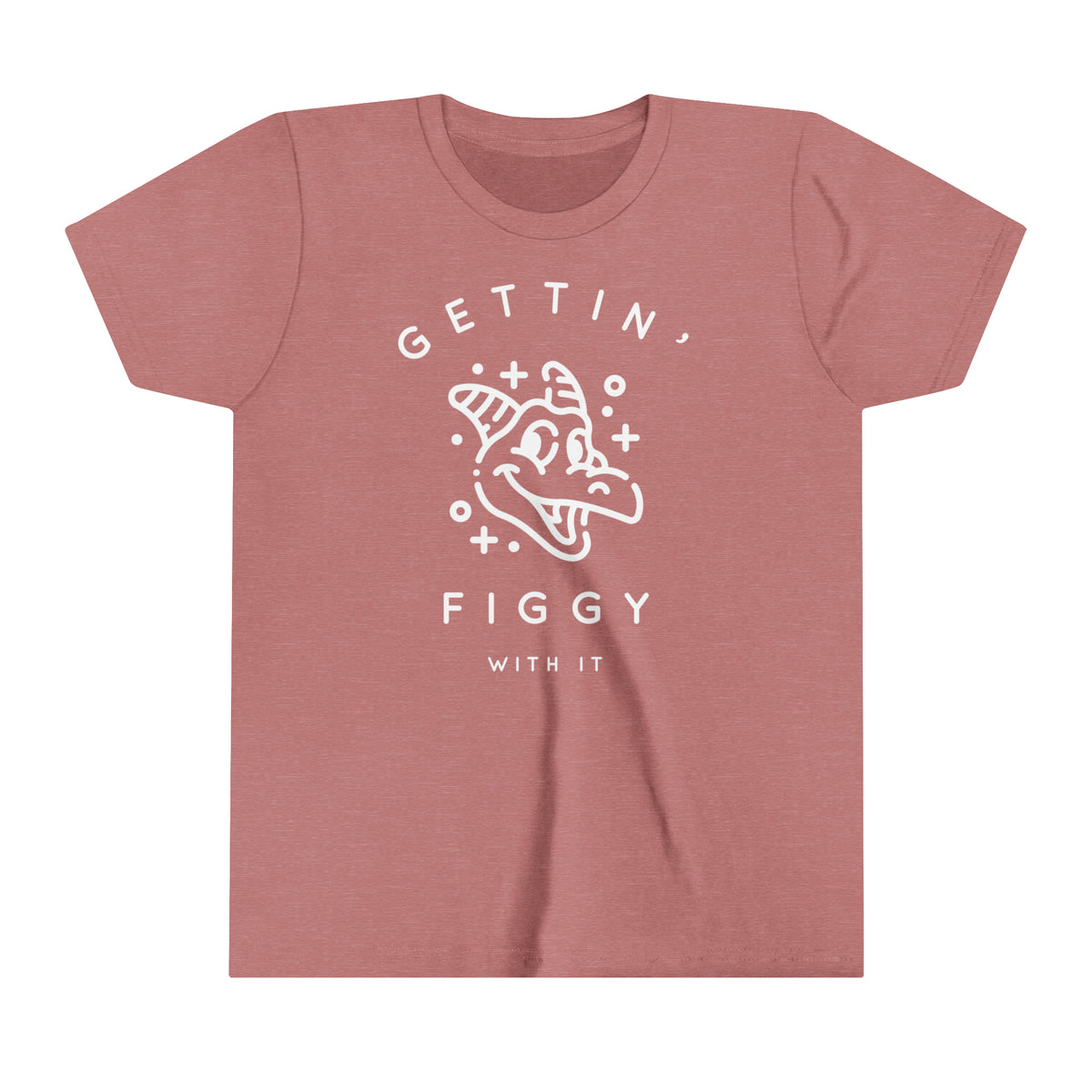 Gettin' Figgy With It Bella Canvas Youth Short Sleeve Tee