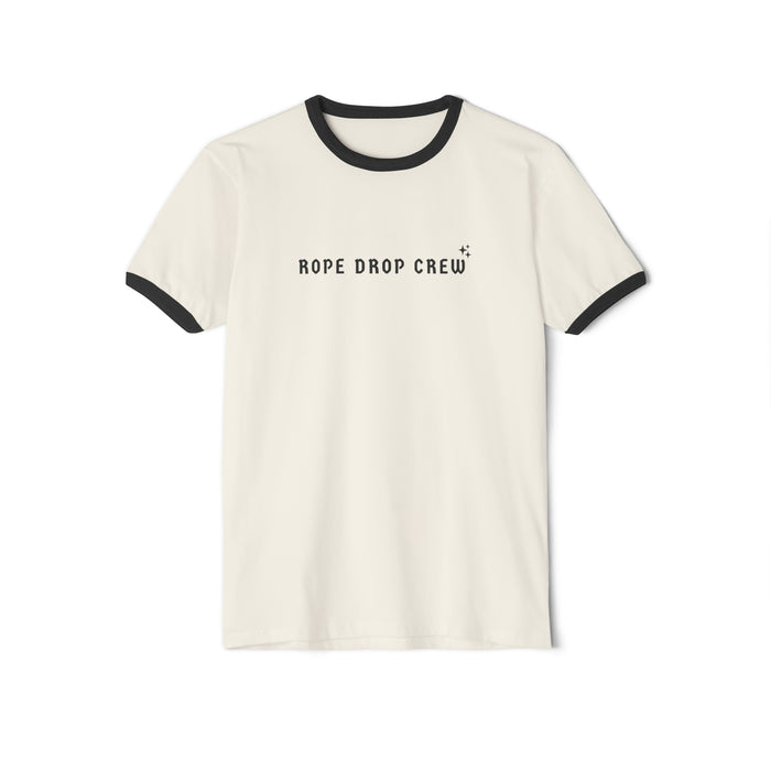 Rope Drop Crew Next Level Unisex Cotton Ringer T-Shirt