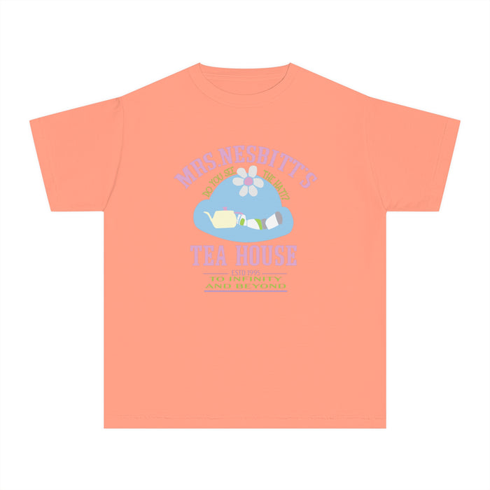 Mrs. Nesbitt’s Tea House Comfort Colors Youth Midweight Tee