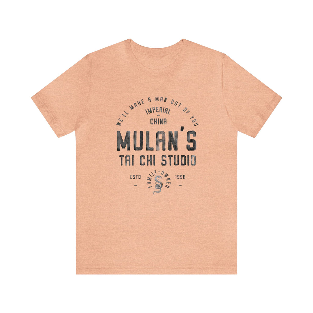 Mulan’s School Of Martial Arts Bella Canvas Unisex Jersey Short Sleeve Tee