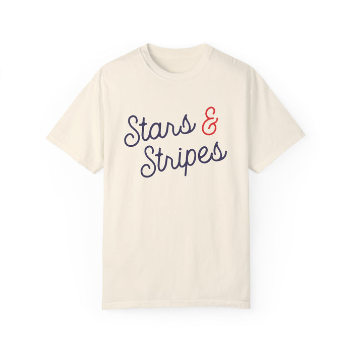 Stars & Stripes Comfort Colors Unisex Garment-Dyed T-shirt