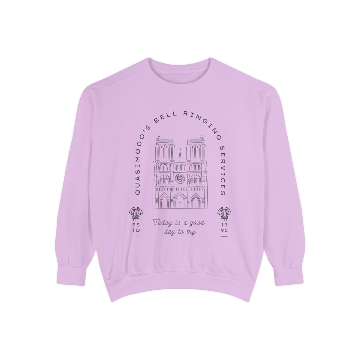 Quasimodo's Bell Ringing Services Comfort Colors Unisex Garment-Dyed Sweatshirt