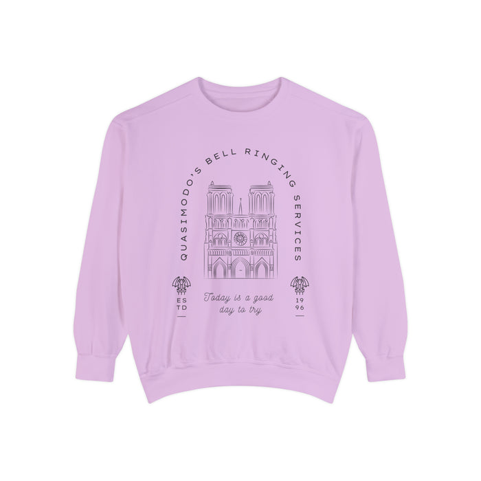 Quasimodo's Bell Ringing Services Comfort Colors Unisex Garment-Dyed Sweatshirt