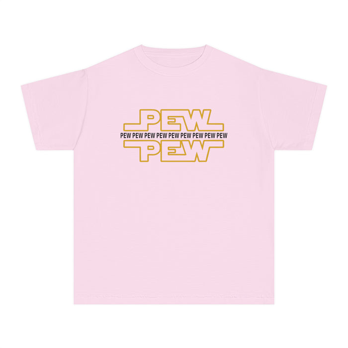 PEW PEW PEW Comfort Colors Youth Midweight Tee