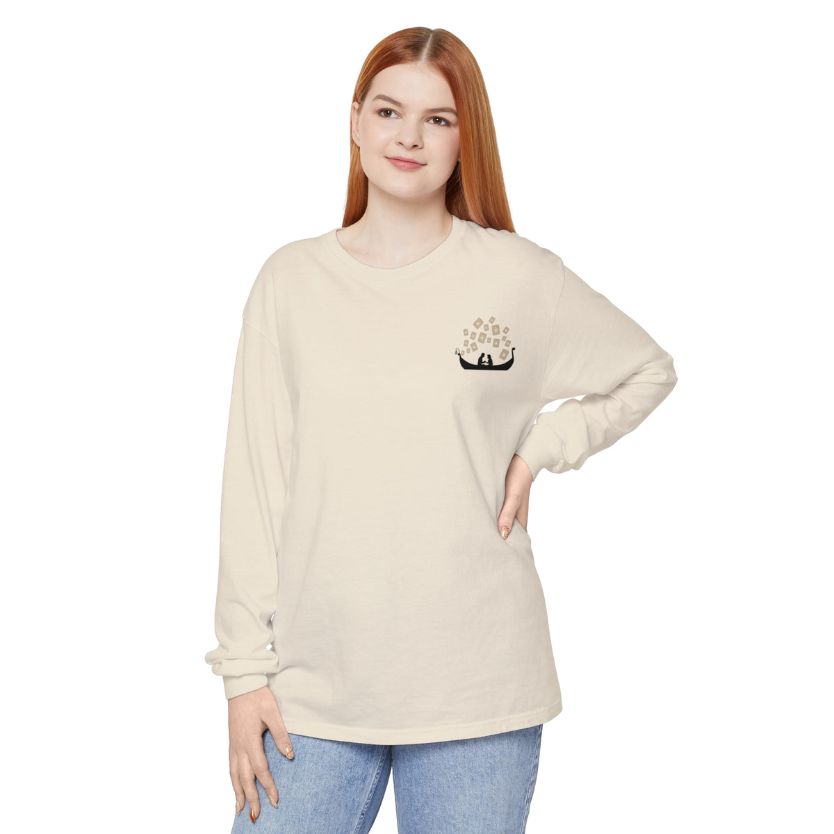 Lost Princess Lantern Co Comfort Colors Unisex Garment-dyed Long Sleeve T-Shirt