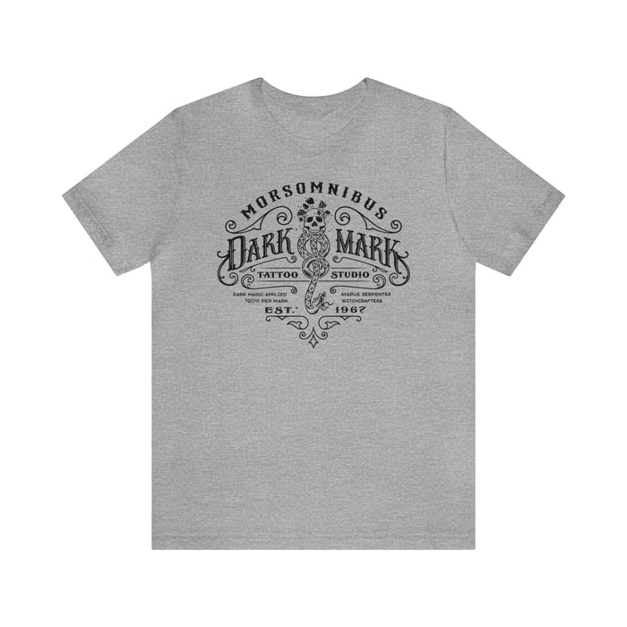 Dark Mark Tattoo Studio Bella Canvas Unisex Jersey Short Sleeve Tee