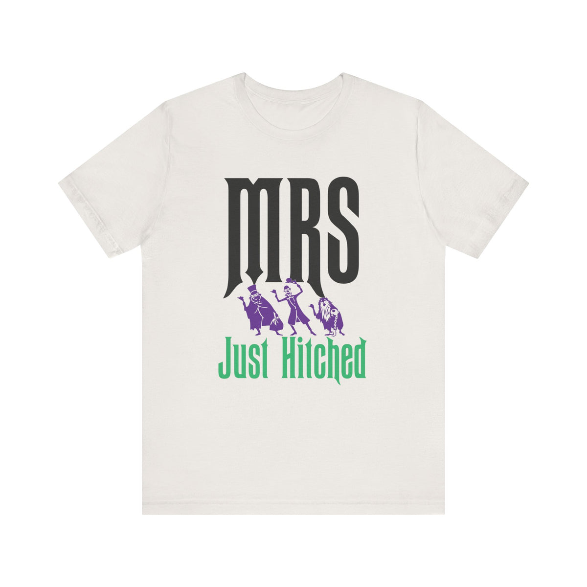 Mrs. Just Hitched Bella Canvas Unisex Jersey Short Sleeve Tee