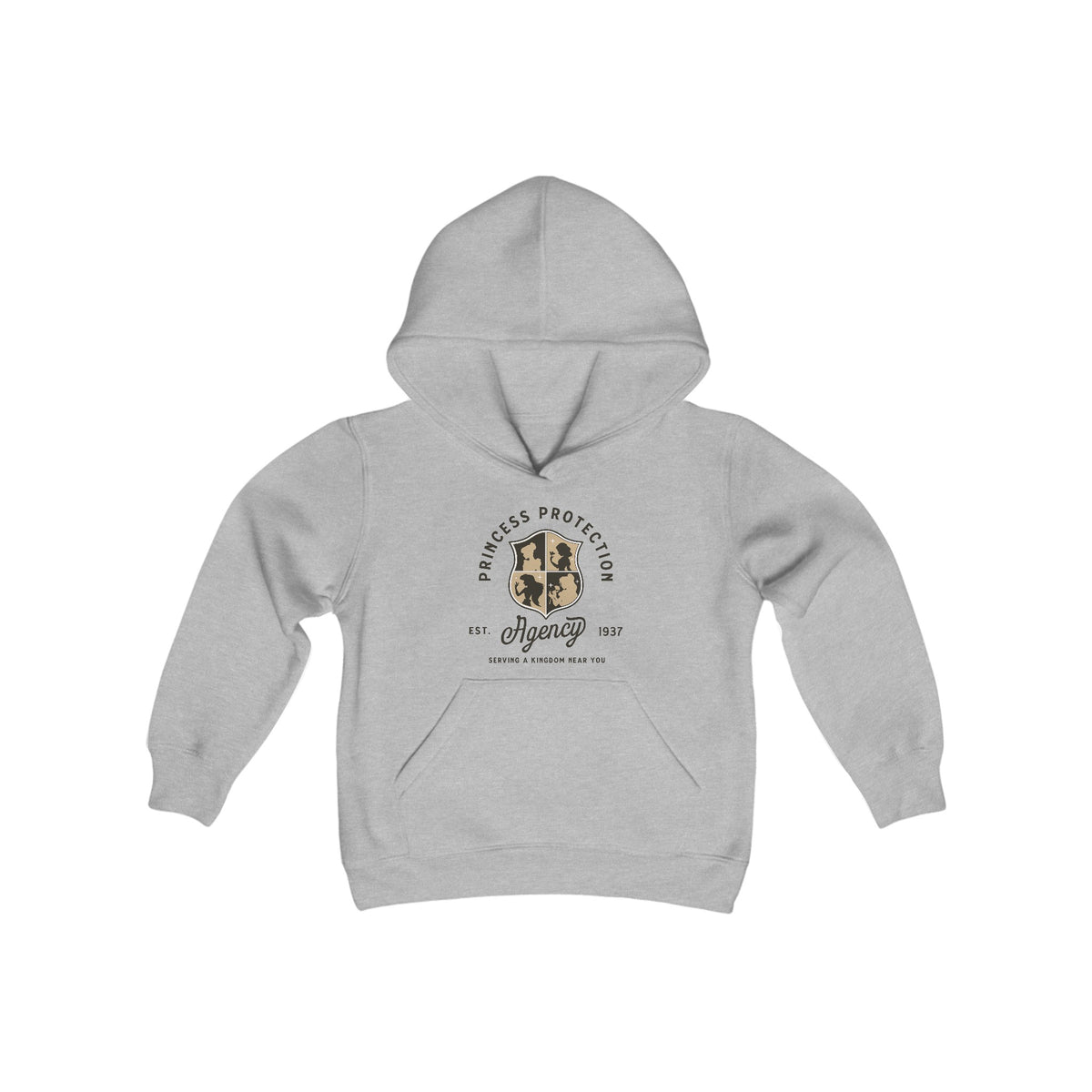 Princess Protection Agency Gildan Youth Heavy Blend Hooded Sweatshirt