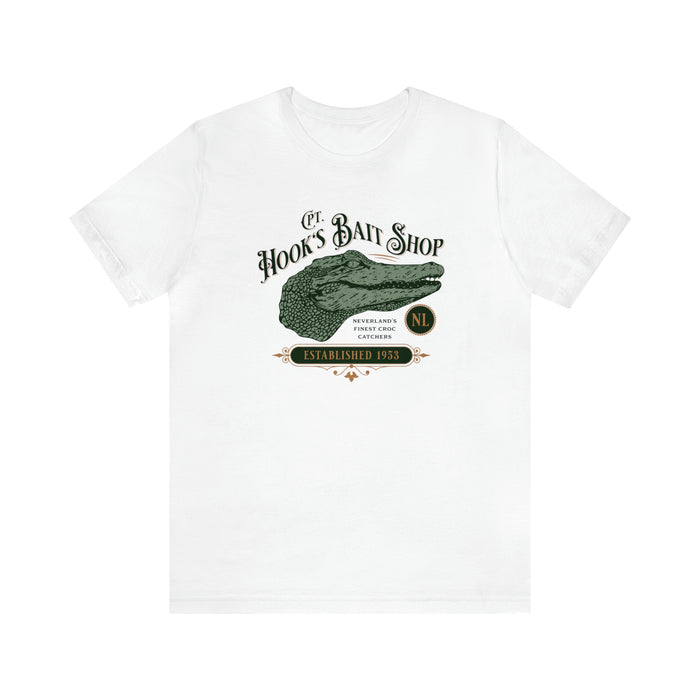 Captain Hook’s Bait Shop Bella Canvas Unisex Jersey Short Sleeve Tee