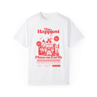 The Happiest Place on Earth Comfort Colors Unisex Garment-Dyed T-shirt