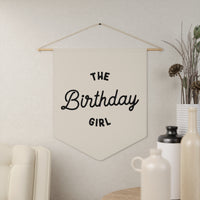 The Birthday Girl Wall Pennant