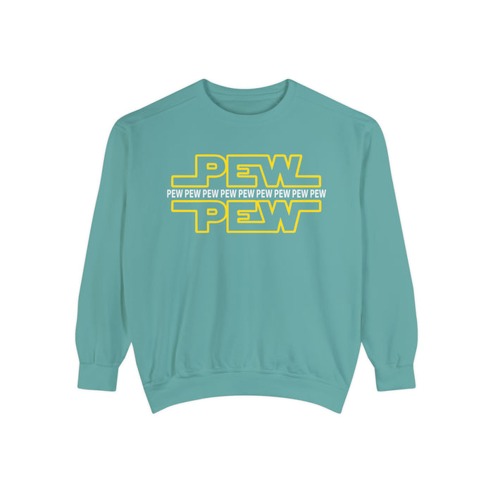 PEW PEW PEW Comfort Colors Unisex Garment-Dyed Sweatshirt