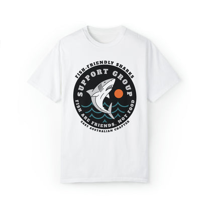 Friendly Shark Support Group Comfort Colors Unisex Garment-Dyed T-shirt