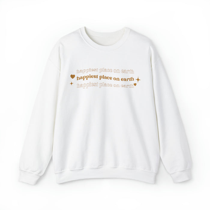 Happiest Place On Earth Gildan Unisex Heavy Blend™ Crewneck Sweatshirt