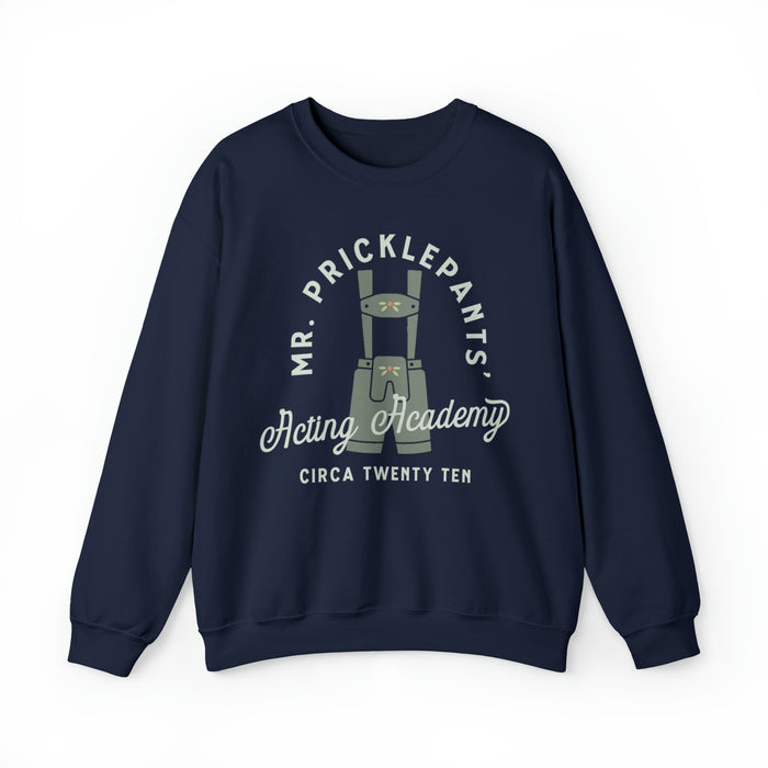 Mr. Pricklepants’ Acting Academy Gildan Unisex Heavy Blend™ Crewneck Sweatshirt