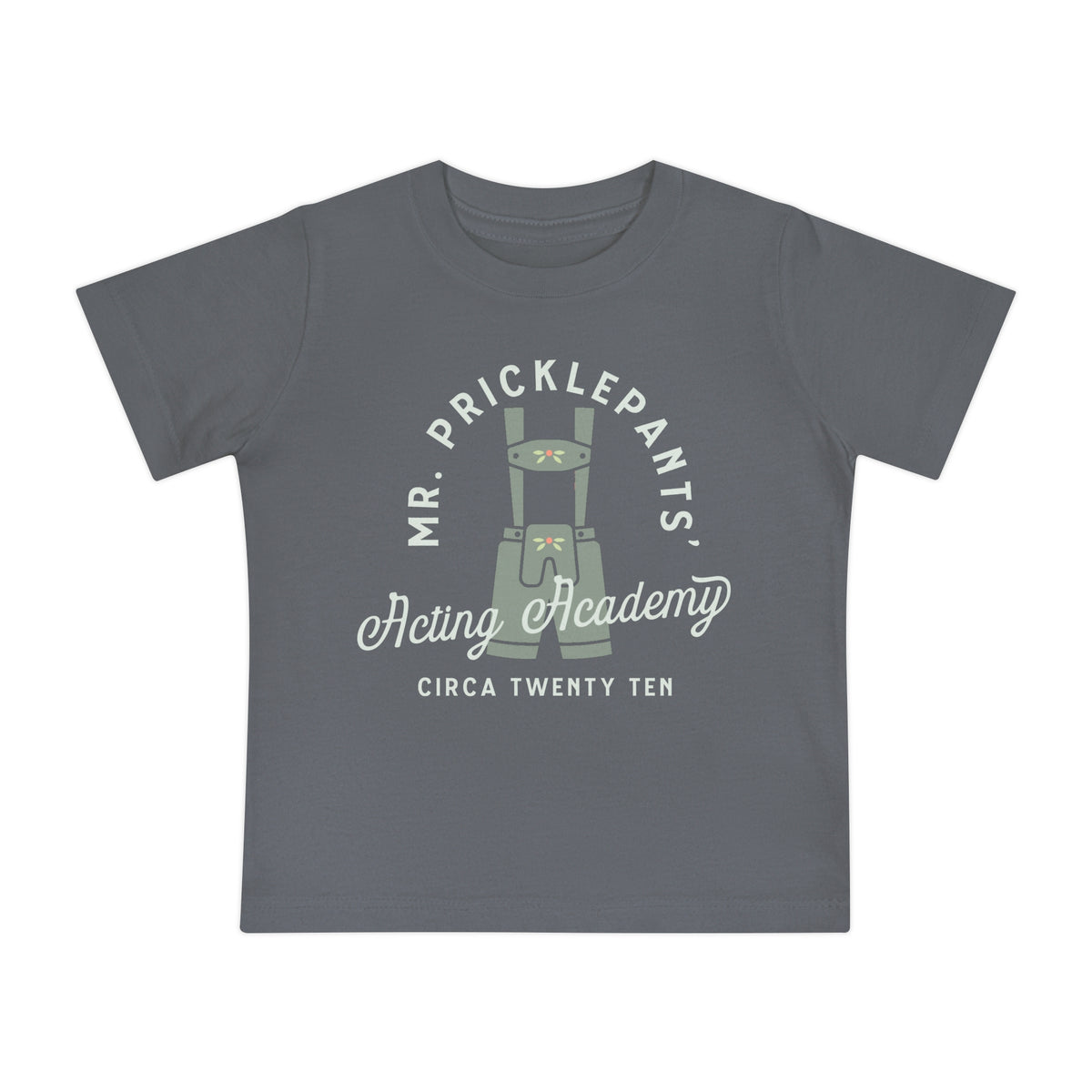 Mr. Pricklepants’ Acting Academy Bella Canvas Baby Short Sleeve T-Shirt