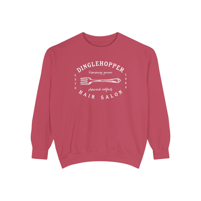 Dinglehopper Hair Salon Comfort Colors Unisex Garment-Dyed Sweatshirt