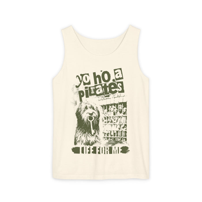 A Pirate's Life For Me Unisex Comfort Colors Garment-Dyed Tank Top