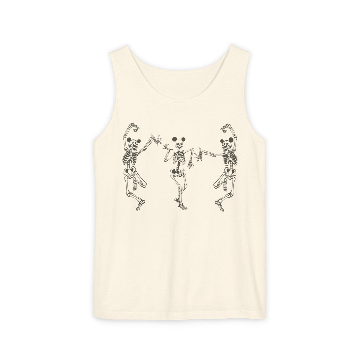 Dancing Skeletons Unisex Comfort Colors Garment-Dyed Tank Top