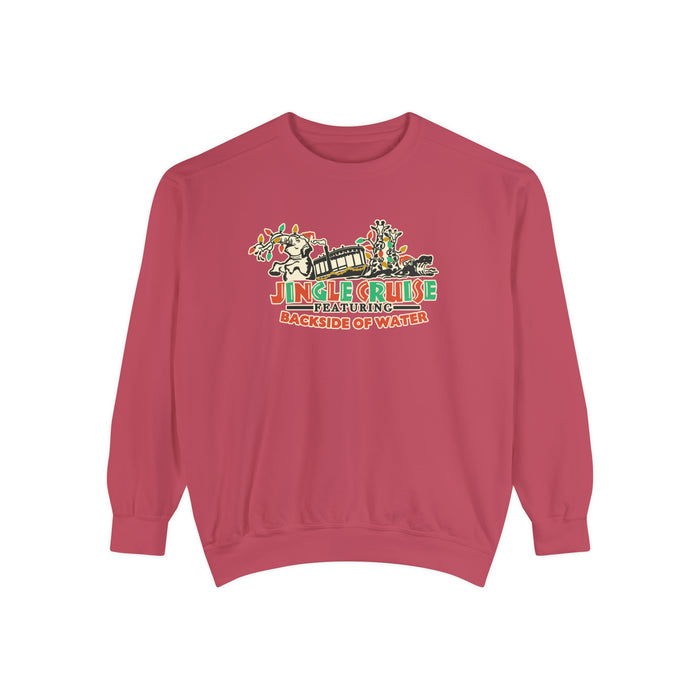 Jingle Cruise Comfort Colors Unisex Garment-Dyed Sweatshirt