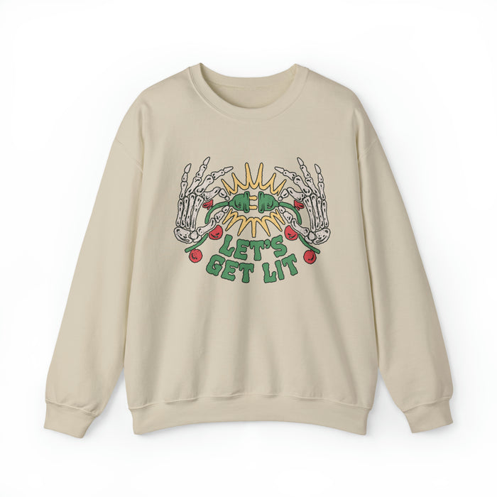 Let's Get Lit Gildan Unisex Heavy Blend™ Crewneck Sweatshirt