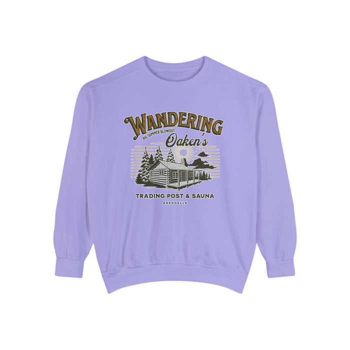 Wandering Oaken’s Trading Post Comfort Colors Unisex Garment-Dyed Sweatshirt