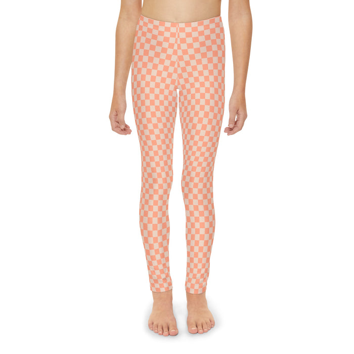 Checked Youth Full-Length Leggings