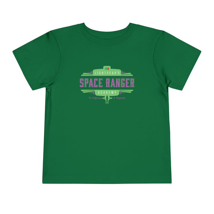 Lightyear's Space Ranger Academy Bella Canvas Toddler Short Sleeve Tee