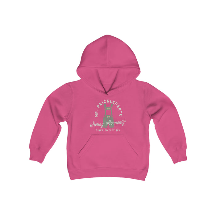 Mr. Pricklepants’ Acting Academy Gildan Youth Heavy Blend Hooded Sweatshirt