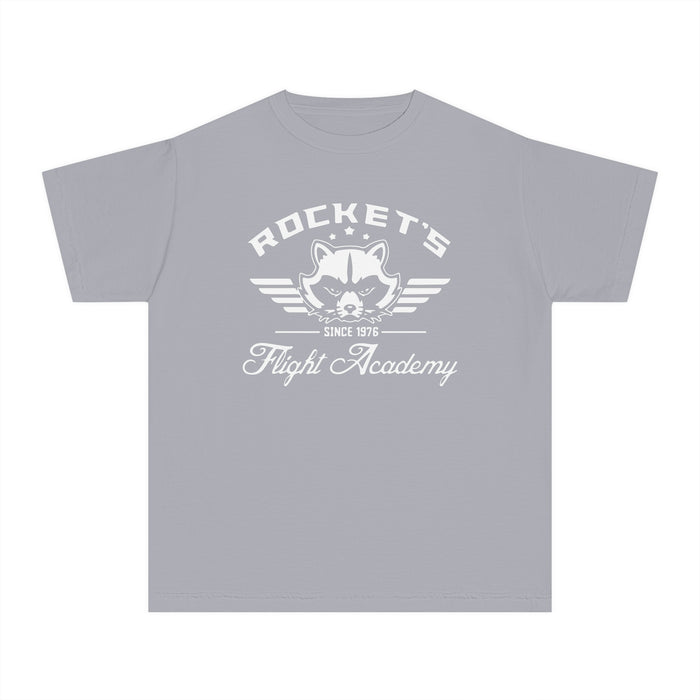 Rocket's Flight Academy Comfort Colors Youth Midweight Tee