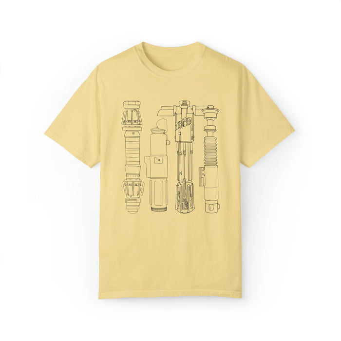 Lightsabers Comfort Colors Unisex Garment-Dyed T-shirt