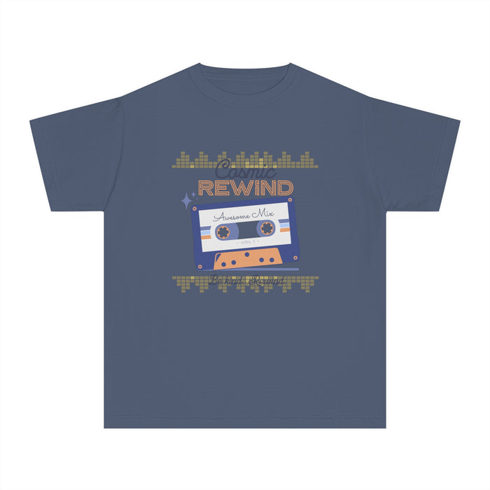 Cosmic Rewind Comfort Colors Youth Midweight Tee