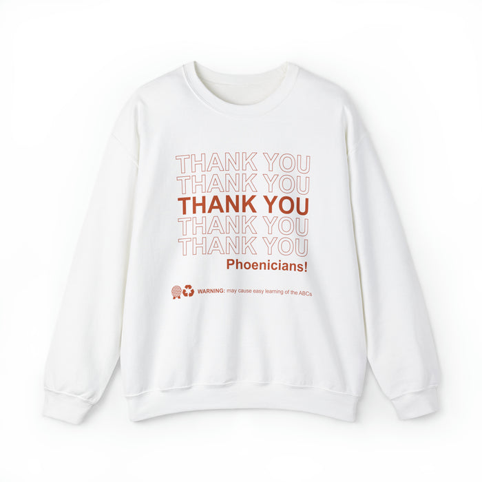 Thank you Phoenicians Gildan Unisex Heavy Blend™ Crewneck Sweatshirt