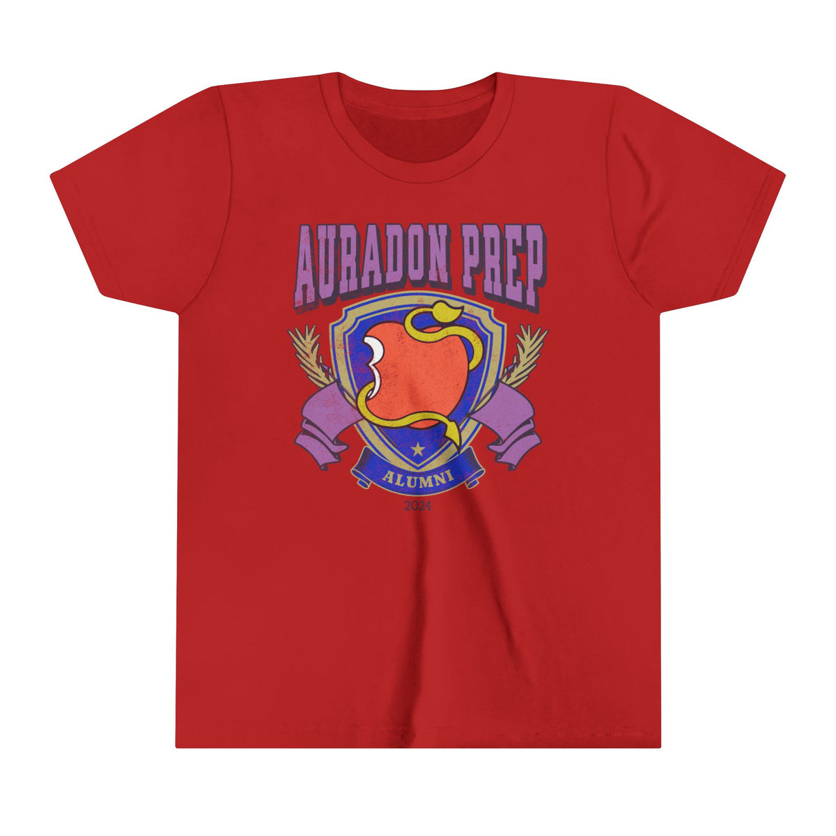 Auradon Prep Alumni Bella Canvas Youth Short Sleeve Tee