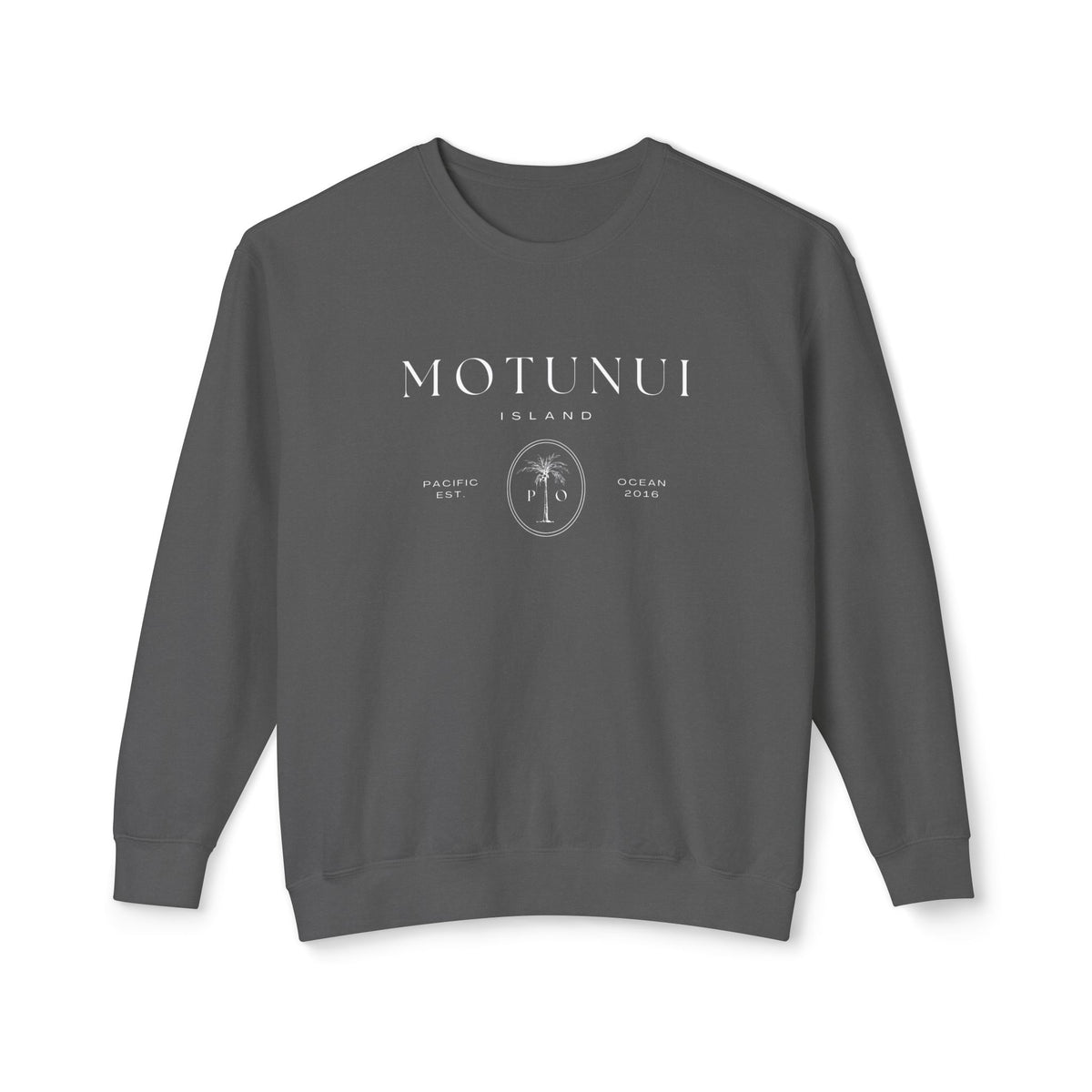 Motunui Island  Unisex Lightweight Comfort Colors Crewneck Sweatshirt