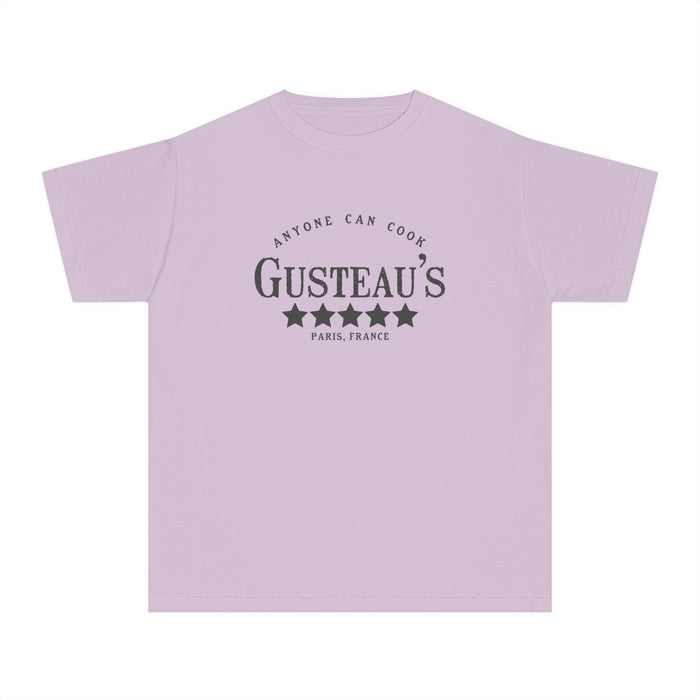 Gusteau’s Anyone Can Cook Comfort Colors Youth Midweight Tee