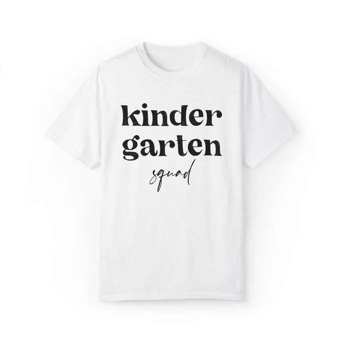 Kindergarten Squad Comfort Colors Unisex Garment-Dyed T-shirt