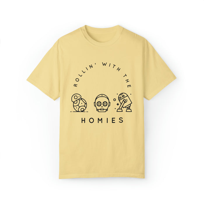 Rollin’ With The Homies Comfort Colors Unisex Garment-Dyed T-shirt