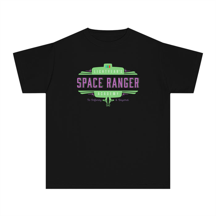 Lightyear's Space Ranger Academy Comfort Colors Youth Midweight Tee