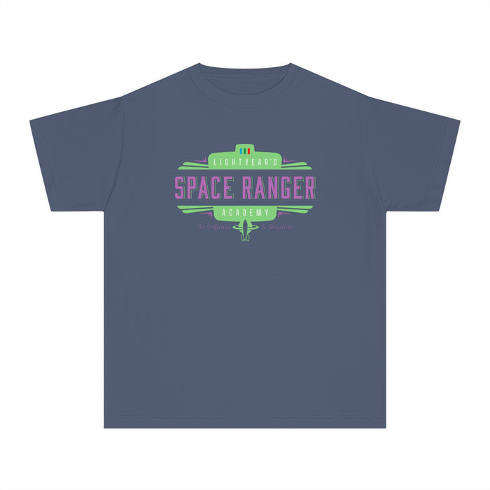 Lightyear's Space Ranger Academy Comfort Colors Youth Midweight Tee