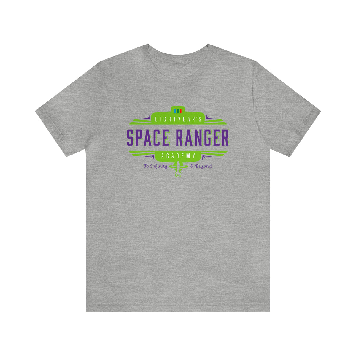 Lightyear's Space Ranger Academy Bella Canvas Unisex Jersey Short Sleeve Tee